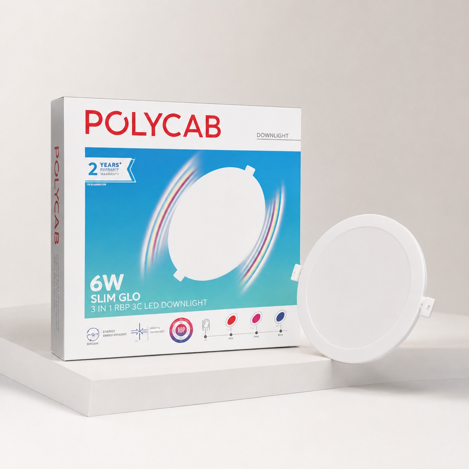 Polycab Slim Glo Junction Box Spotlights