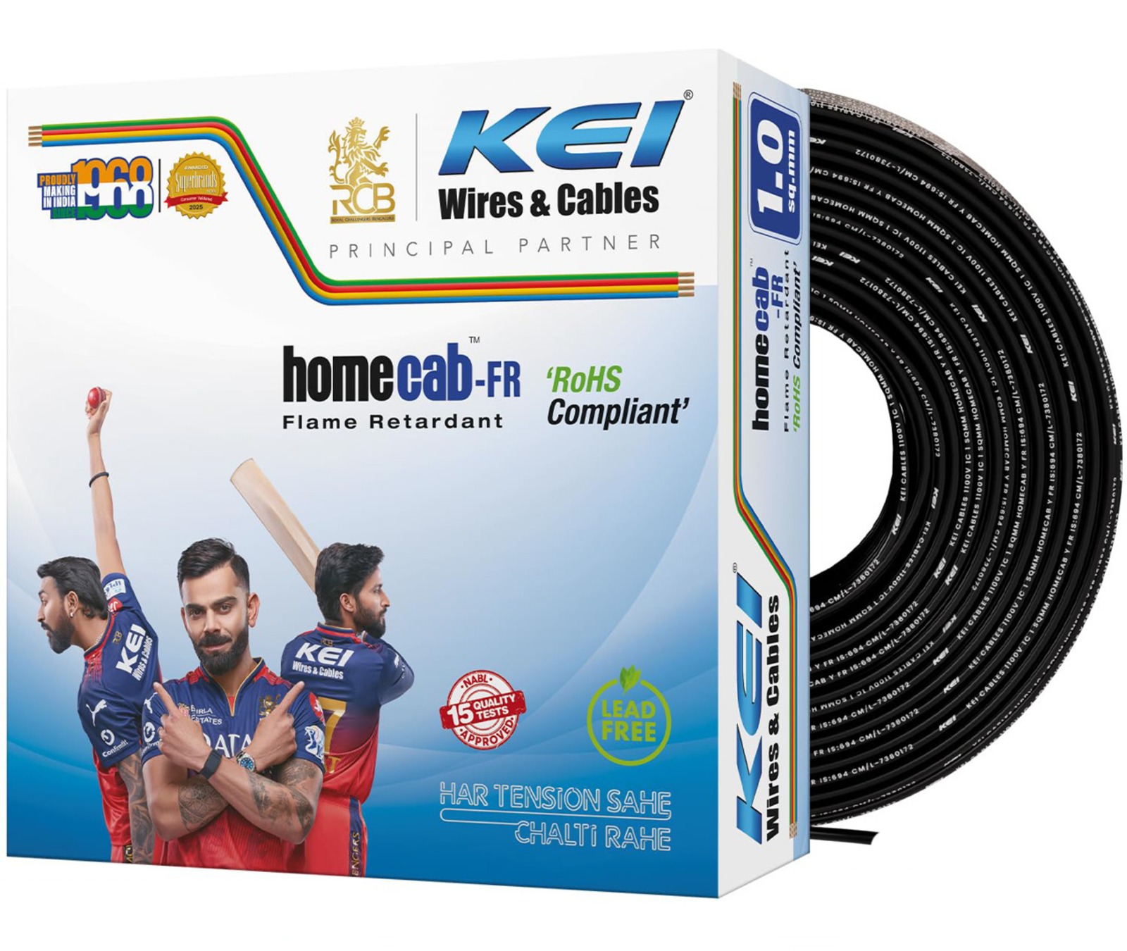 4mm Kei Homecab-FR Wire 90mtr